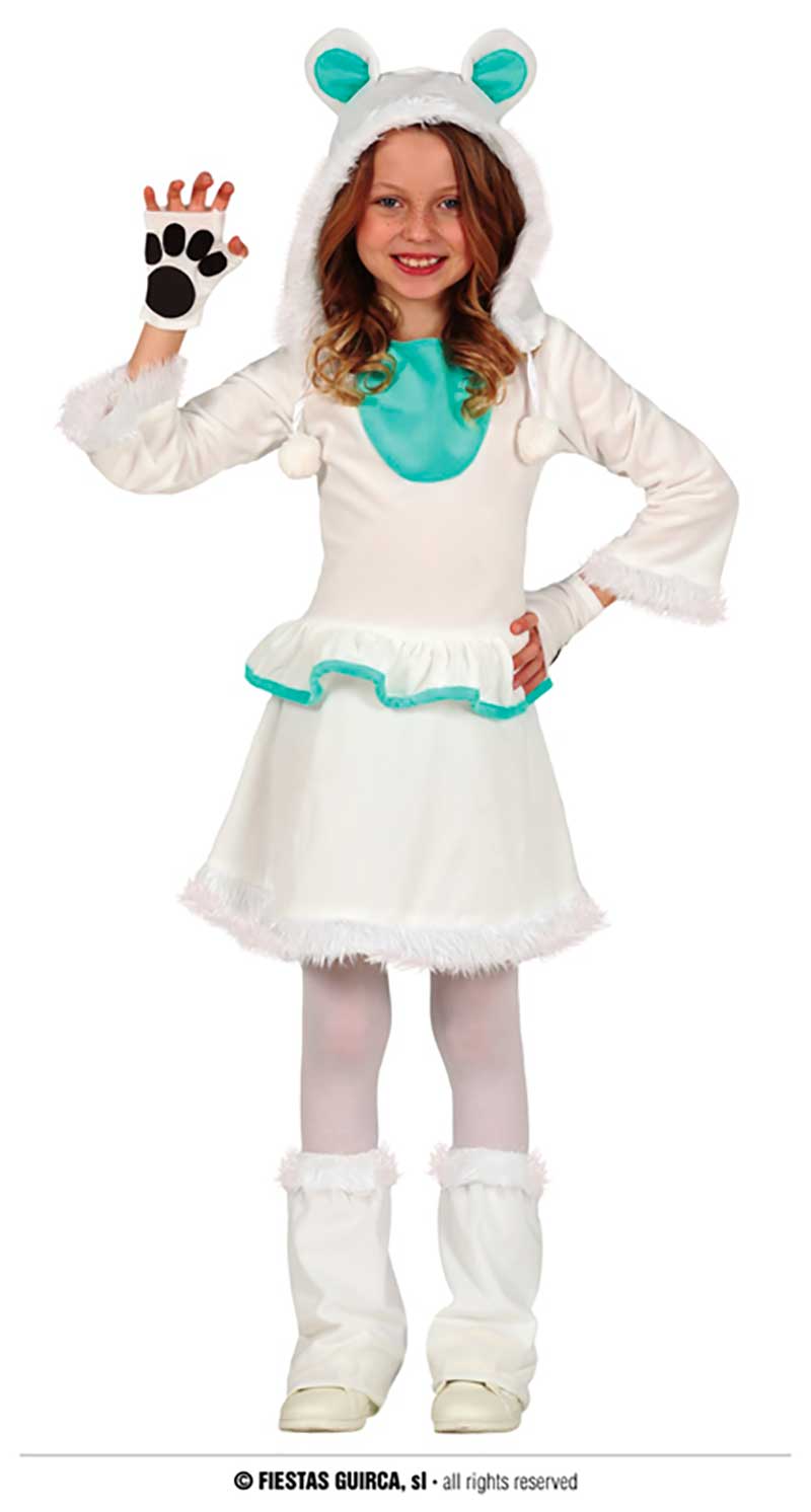 Disfraz oso polar 10-12 años