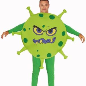 Disfraz coronavirus adulto t-l