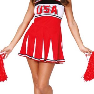 Disfraz cheerleader adulto t-m