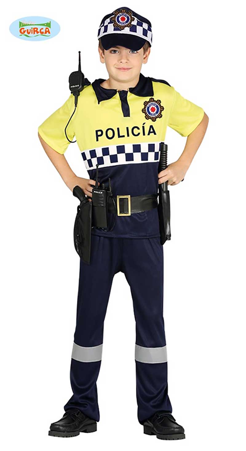 Disfraz policia infantil 10-12 años