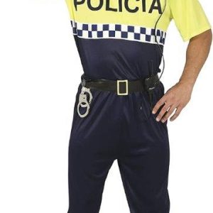 Disfraz policia local adulto t-m