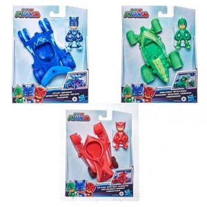 Vehiculo c/figura pj masks surtidos