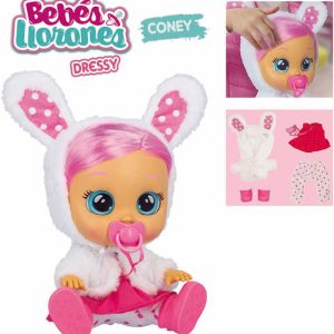 Muñeco bebes llorones dressy coney
