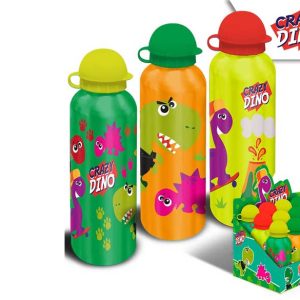 Cantimplora aluminio crazy dino