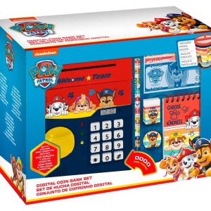 Set hucha digital patrulla canina