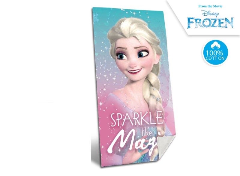 Toalla frozen 70×140 cm. algodon