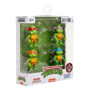 TMNT 2,5″ LLAVEROS SET DE 4