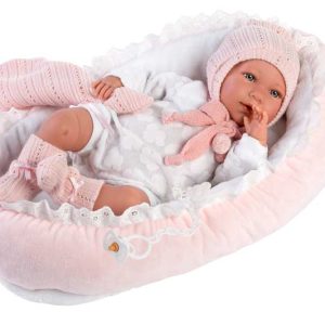 Muñeca mimi llorona 42 cm. c/cunita