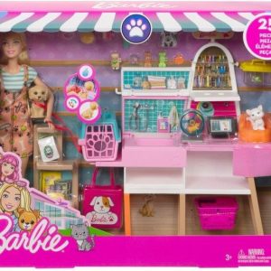 Tienda de mascotas barbie c/muñeca