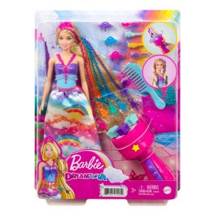 Barbie dreamtopia princesa trenzas