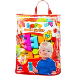 Bolsa bloques blanditos 50 pzas.