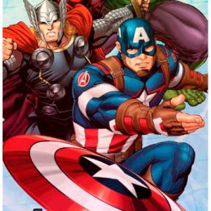 Toalla playa vengadores 70×140 cm.