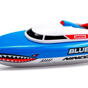 Lancha bluefinn r/control 2.4g azul