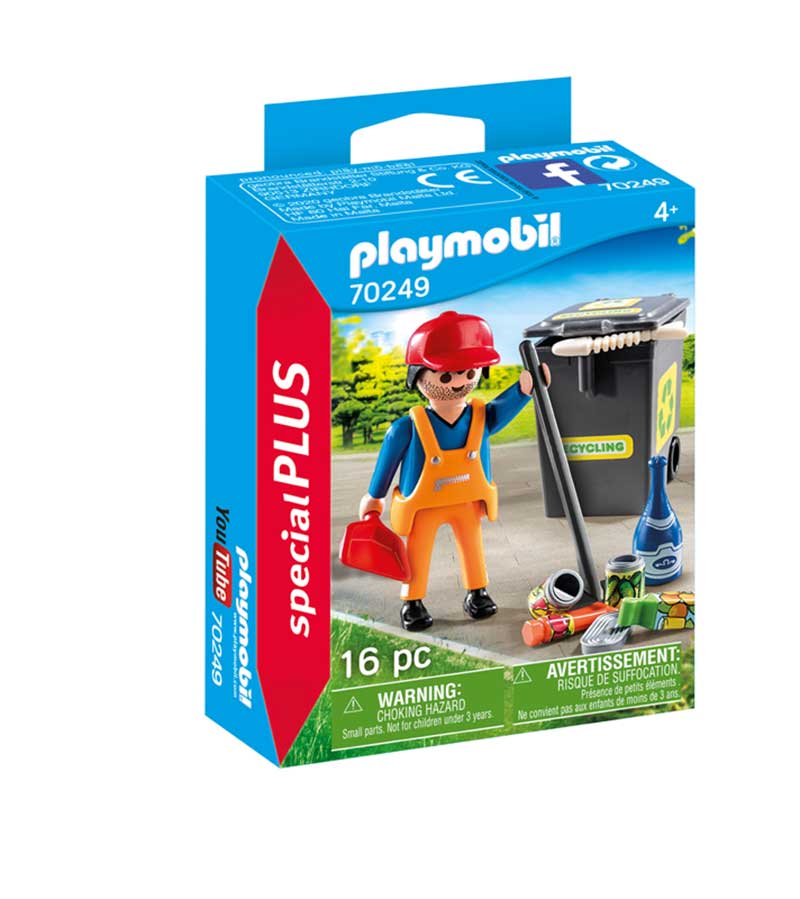 Barrendero playmobil special plus