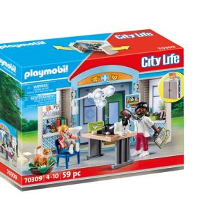 Cofre clinica veterinaria playmobil