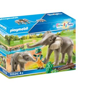 Recinto elefantes playmobil family