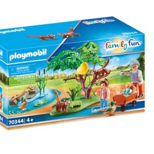 Recinto pandas rojos playmobil