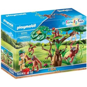 Orangutanes con arbol playmobil
