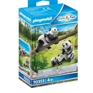Pandas c/bebe playmobil family fun
