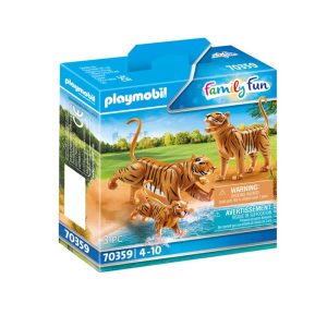Tigres c/bebe playmobil family fun