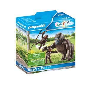 Gorila c/bebes playmobil family fun