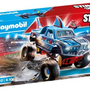 Monster truck shark playmobil stunt