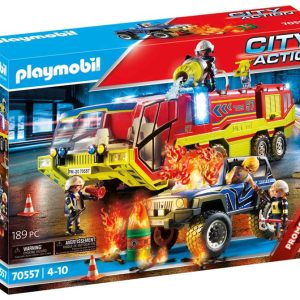 Rescate camion bomberos playmobil
