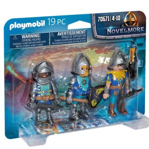 Set 3 caballeros playmobil novelmor