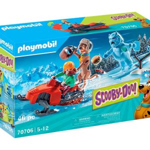 Scooby-doo! c/snow ghost playmobil