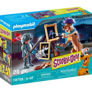 Scooby-doo! c/black knight playmobi