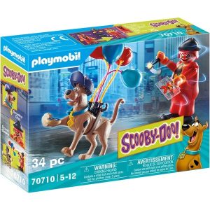 Scooby-doo! c/ghost clown playmobil