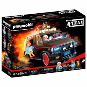 Furgoneta del equipo a playmobil
