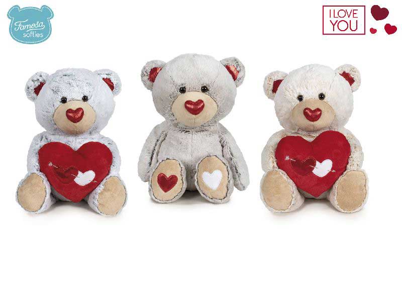 Peluche oso i love you 54 cm.