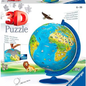 Puzzle 3d globo terraqueo 180 pzas.