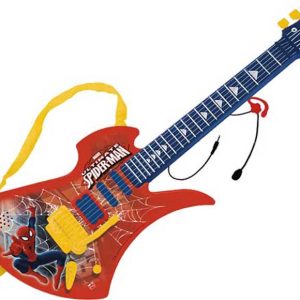 Guitarra electronica spider-man
