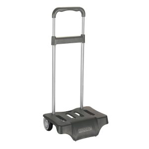 Carro portamochilas gris