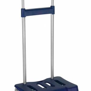 Carro portamochilas azul marino