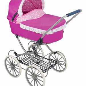 Coche muñeca capota classic rosa