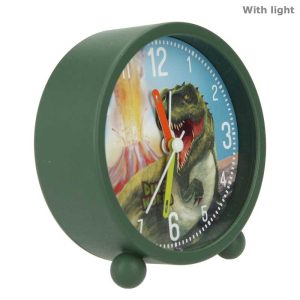 Reloj despertador dino world