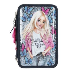 Estuche triple butterfly top model