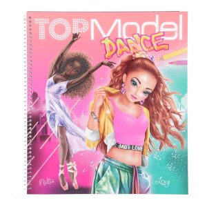 Cuaderno para colorear top model