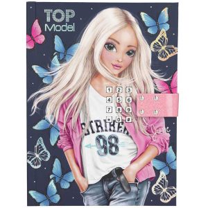 Diario con codigo secreto topmodel