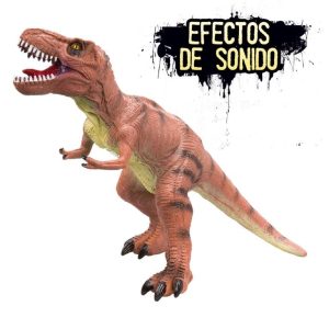 Dinosaurio t-rex c/sonido 55 cm.